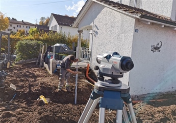 Baustelle in Wetzikon